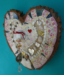 Aphrodites Heart Mosaic art: Aphrodites Heart