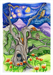 Cat Tree Artwork: Cat Tree