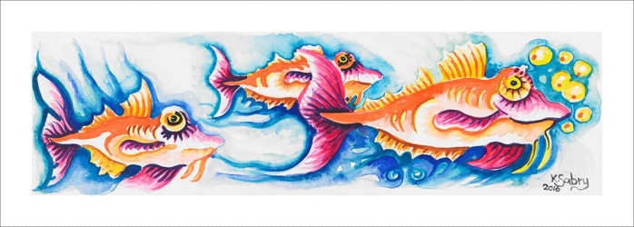 Funky Fish Artwork: Funky Fish