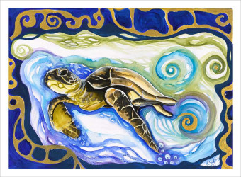 Green Turtle Artwork: Green Turtle